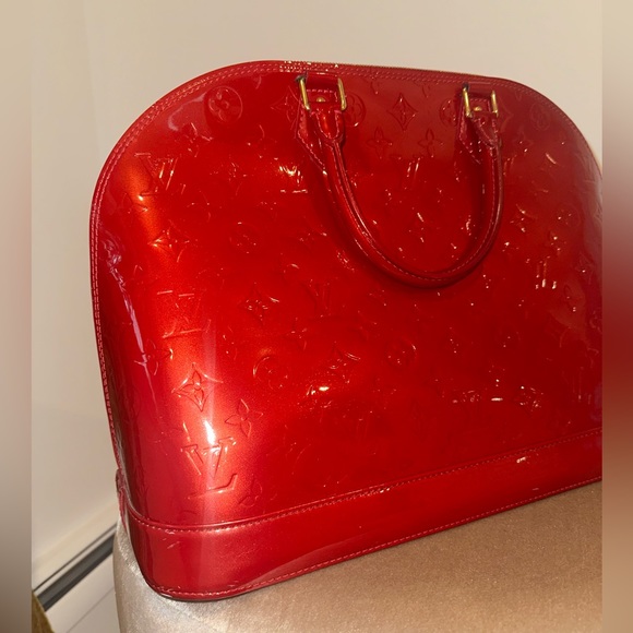 Louis Vuitton Alma red GM bag - Picture 7 of 17